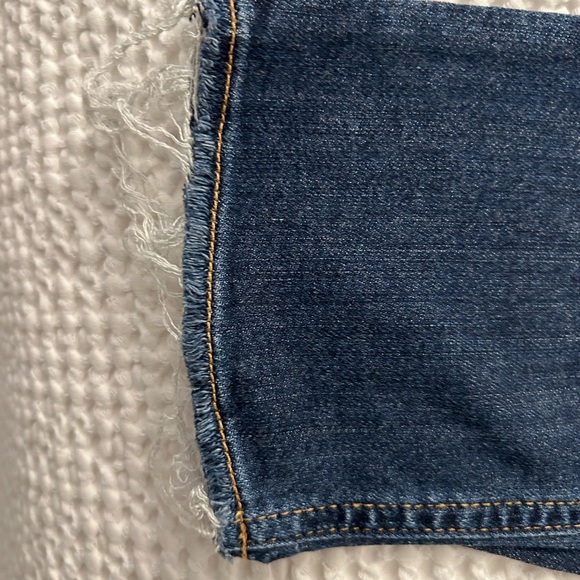 Rag & Bone Jeans - Size 26. Skinny Capri with raw edge hem. - Picture 3 of 4